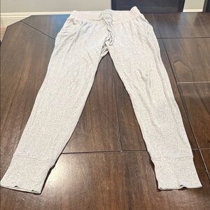 Danskin Heather Gray Sweatpants with Elastic Waistband
